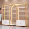 Floor-Standing Multi-Layer Nail Polish and Beauty Salon Display Rack
