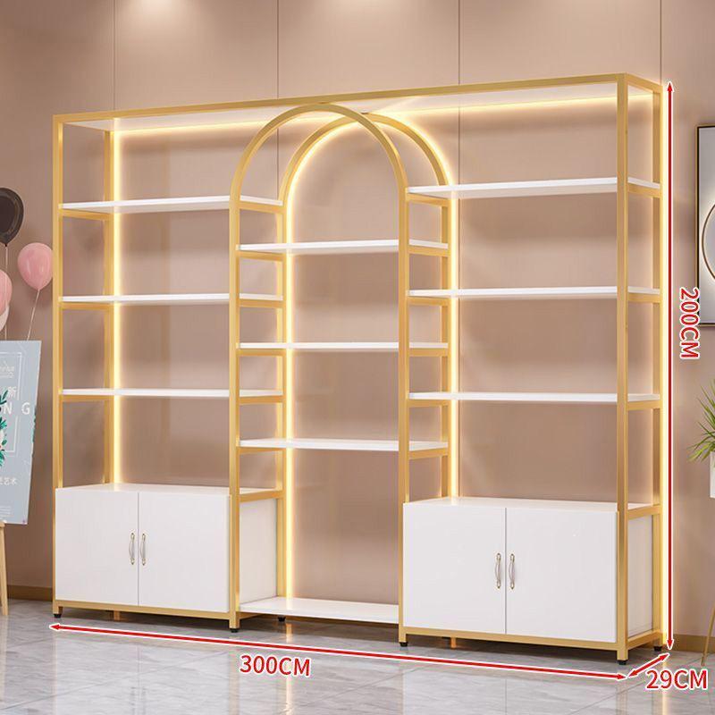 Floor-Standing Multi-Layer Nail Polish and Beauty Salon Display Rack