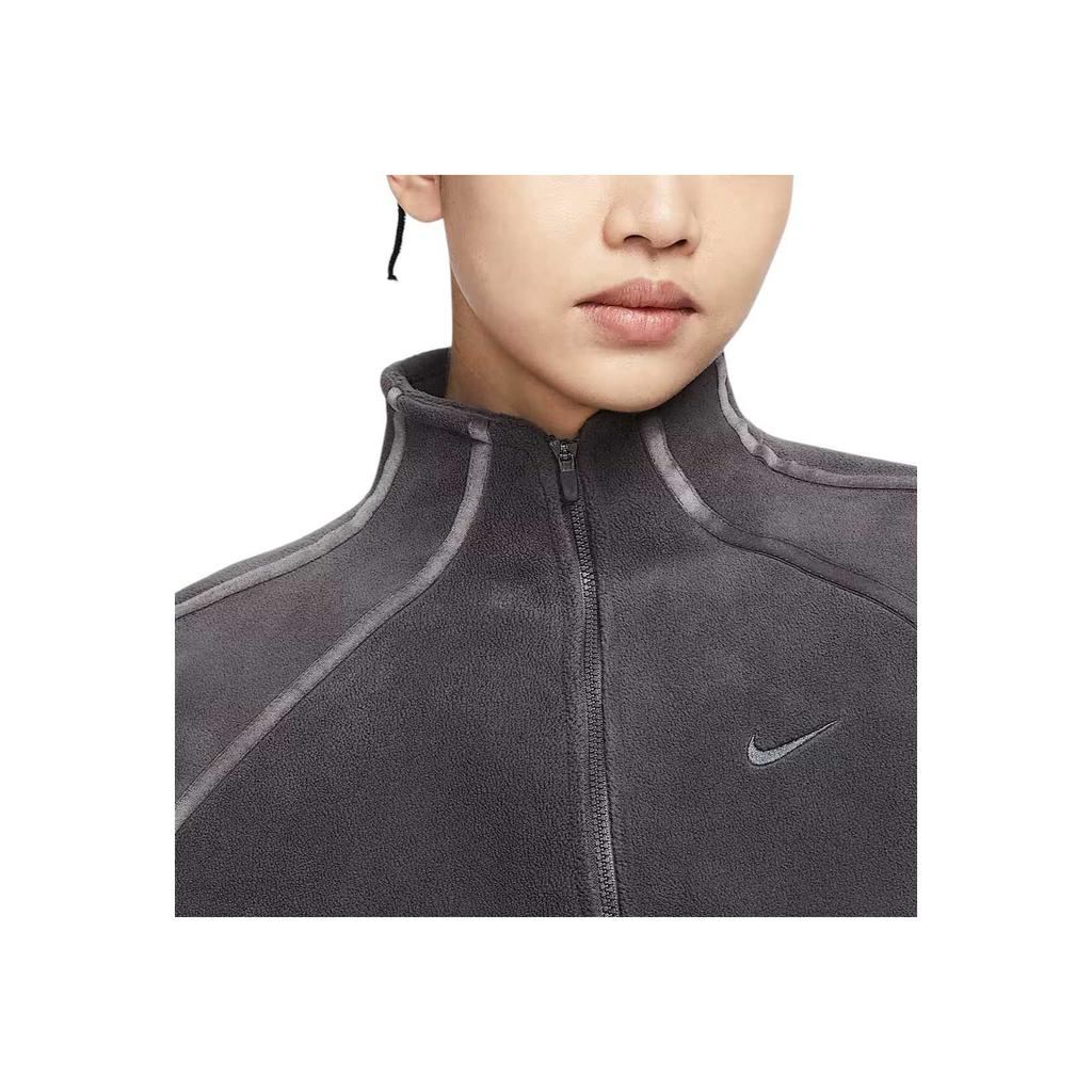 Nike Moletom com Gola Alta Therma Fit Confortável Quente Amigo da Pele Feminino sweatshirt HV3716-036