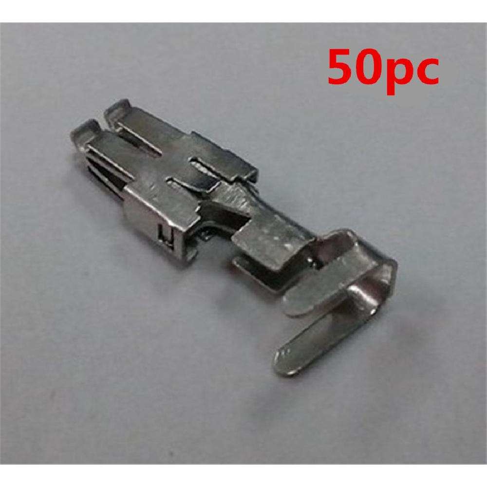 High Quality Durable 50Pcs 4.8Mm Female Copper Fuse Box Terminals N 907 327 03