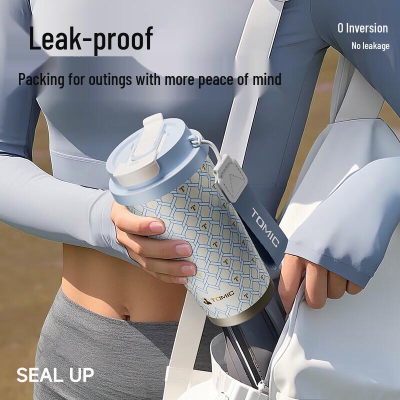 TOMIC Pure Titanium Insulated Coffee Mug 480ml