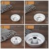 Hollow Cake Mold Ring Donuts Mold Aluminum Ring Tools Pan Cake Tin  Pudding