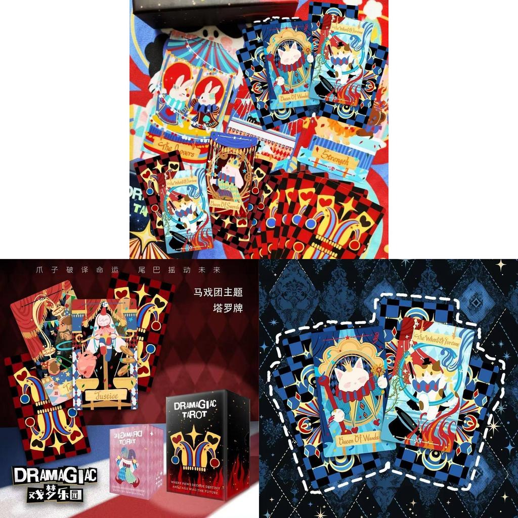 Tarot Deck Playing Cards With Visual Logic Puzzles For Solo Adults