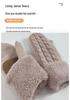 Unisex Touchscreen Knit Wool Gloves: Windproof, Warm, Velvet-Lined Mittens for Autumn/Winter Outdoors