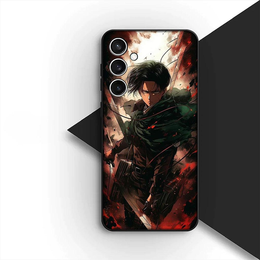 Casing Phone Cover for Huawei P30 P20 Mate 20 10 Lite Pro Y7 Y6P Y7A 2019 Nova 5T 3I Case Attack Eren Jaeger on Levi titan