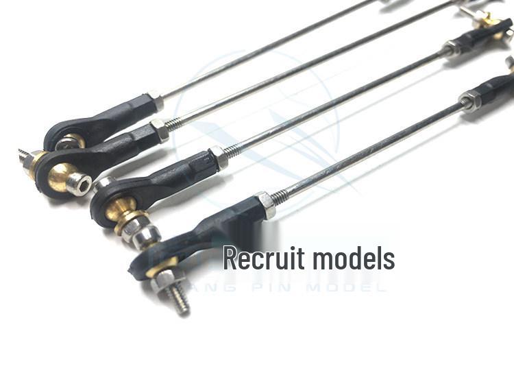 M2 Adjustable Double-Headed Ball Joint Tie Rod 2mm Thread Connector Assembly