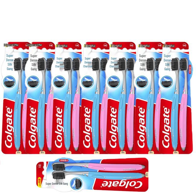 Colgate Mini Head Soft Bristle Charcoal Toothbrush