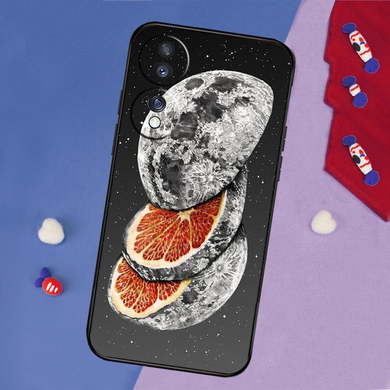 Space Sky Moon Case For Honor Magic 7 Pro 5 6 Lite Honor X8b X9a X8a X8 X9 X9c X9b 50 70 90 200 Lite Cover