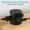Multi-Function Conversion Plug Extension Tower Socket with USB+Type C Surge Protector Multi Plug Extension Cord Power Strip