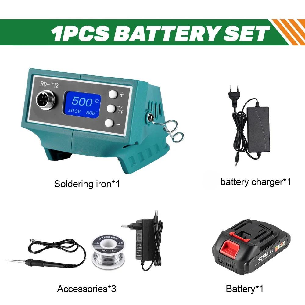 600W 2 IN 1 Smart Electric Welding Soldering Iron Digital Display Multifunction Household DIY Tools Repair Soldering Station