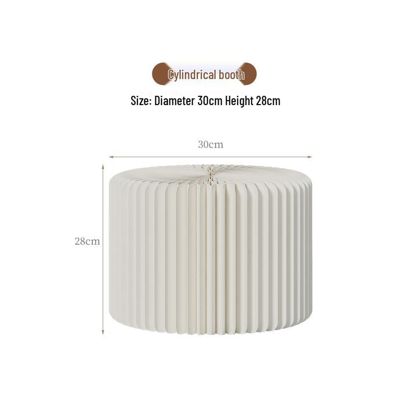 Creative Foldable Cylindrical Display Rack and Wedding Ornament Stand