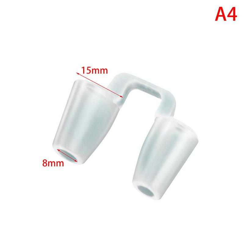 Postoperative Rhinoplasty Nostril Support Silicone Shaping Crooked Nose Correction Fixator Silica Gel Nose Clip Nasal Wing Beaut