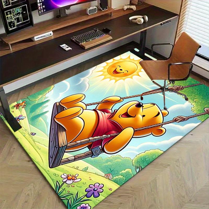 1pc Outdoor Rug for Swing, Winnie the Pooh Themed Carpet, Gift for Office Carpet, Home Decor, Cartoon Character Rugz4172