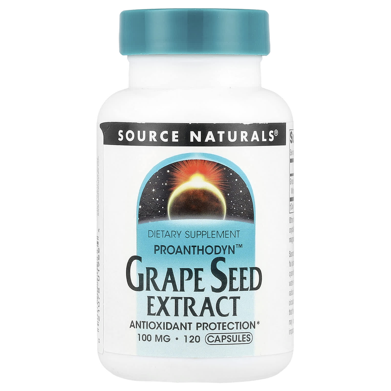 

Source Naturals, Proanthodyn™, Grape Seed Extract, 100 mg, 120 Capsules