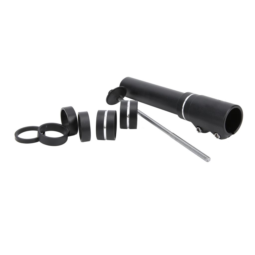 ENLEE Bike Stem Riser Fork Stem Extender Aluminium Alloy Bicycle Handlebar Head Up Adapter for Mountain Bike180mm