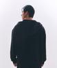 Waydn [Ali] The Greatest Oversized Zip-Up Hoodie Black