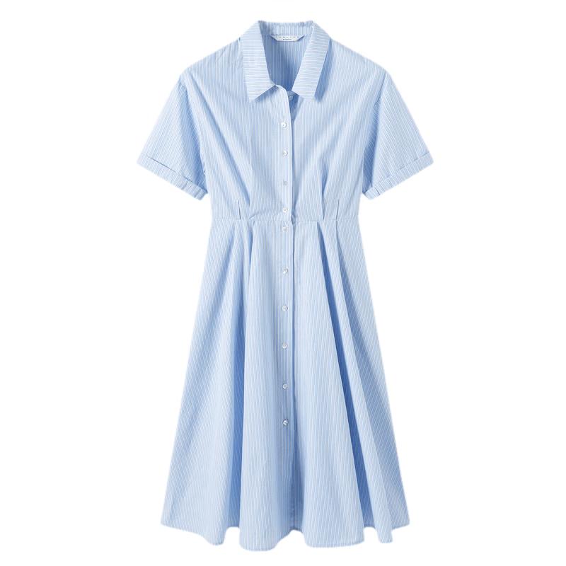 TonLion 2026 Summer Women's Shirt Dress