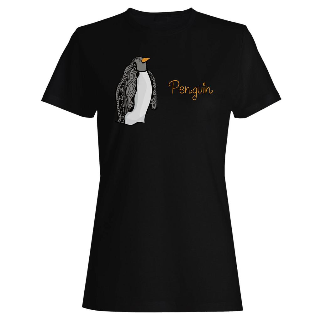 Penguin Ladies T Shirt Tank Top 
