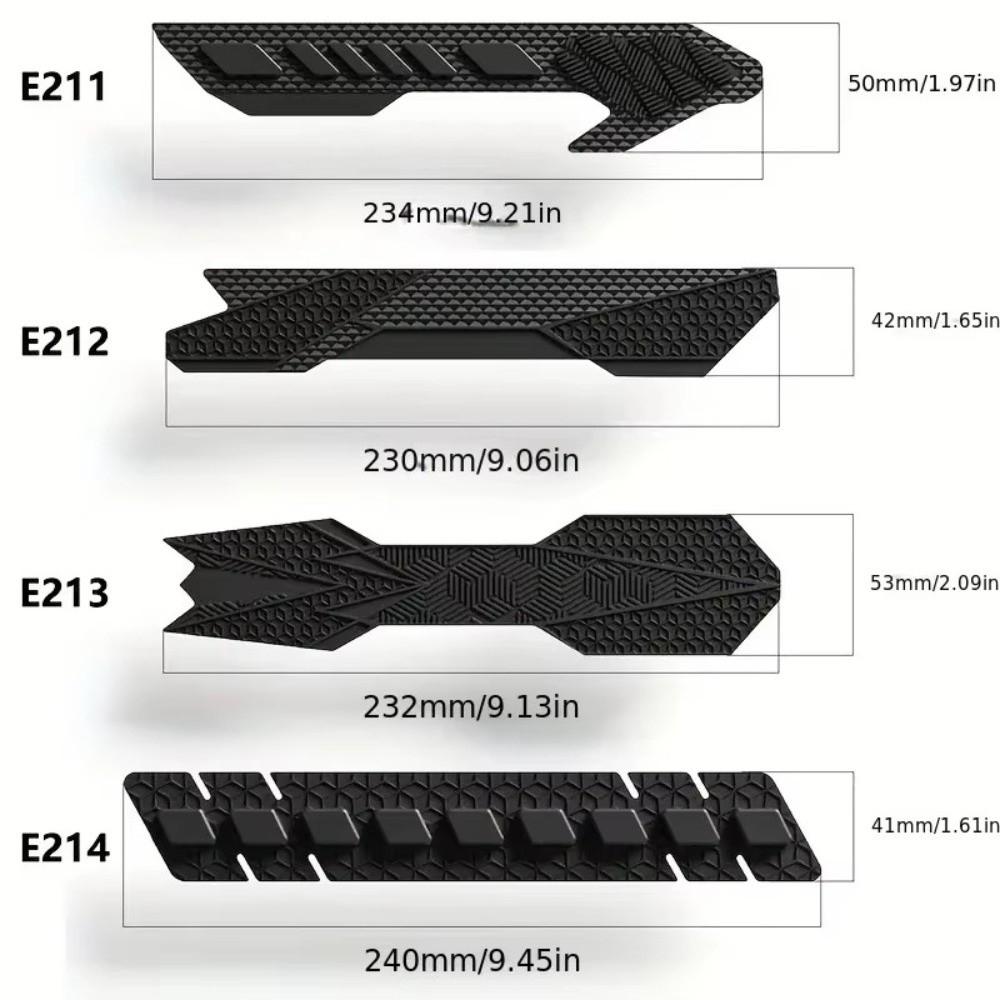 Anti Scratch Chain Protection Sticker Self-Adhesive Silicone Chain Guard Mountain Road Vehicle