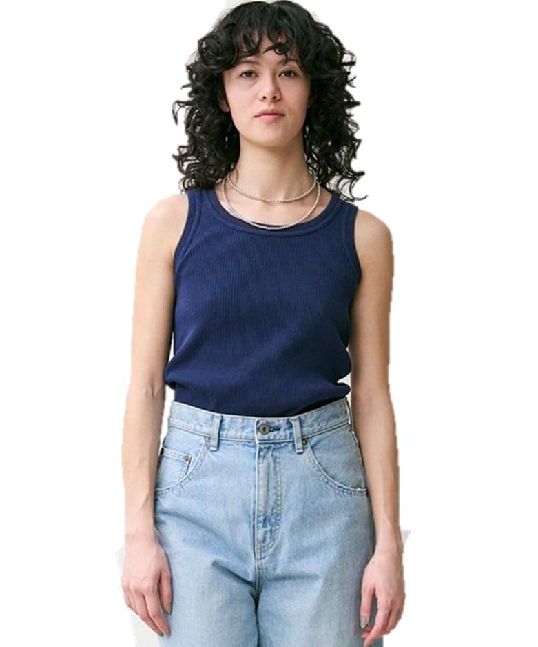 Майка-борцовка John Bull с пигментной окраской, иглопробивная JL252C09_Navy_S