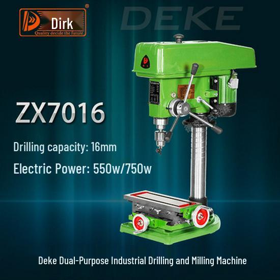 Deke Z516BC 16mm High Power 750W Bench Drill Press & Mill Machine