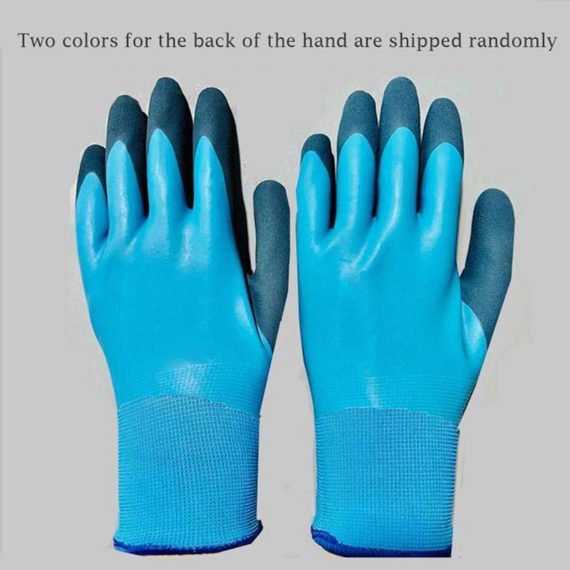 Work Gloves Cold-resistant Cold Storage Fishing Unisex Wear Windproof Low Temperature Outdoor Sport Blue Black