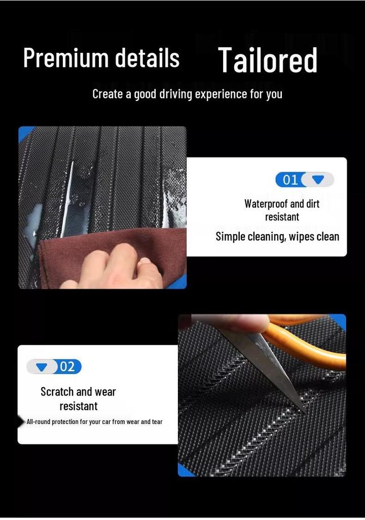 Eco-Friendly, Odorless, Waterproof TPE Floor Mats for 24-25 Xiaomi SU7
