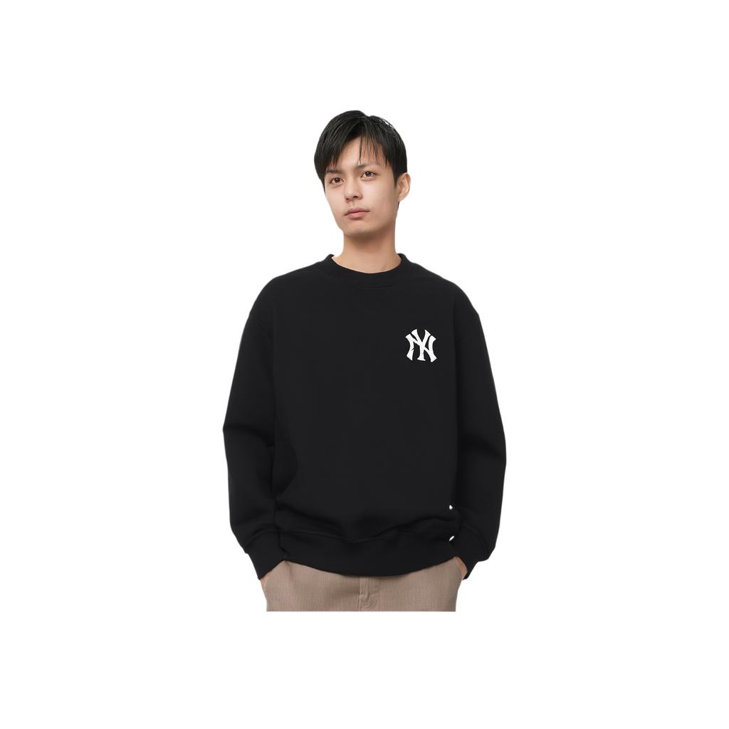 New MLB New York Yankees Sweatshirt Unisex Black 3AMT00121-50BKS