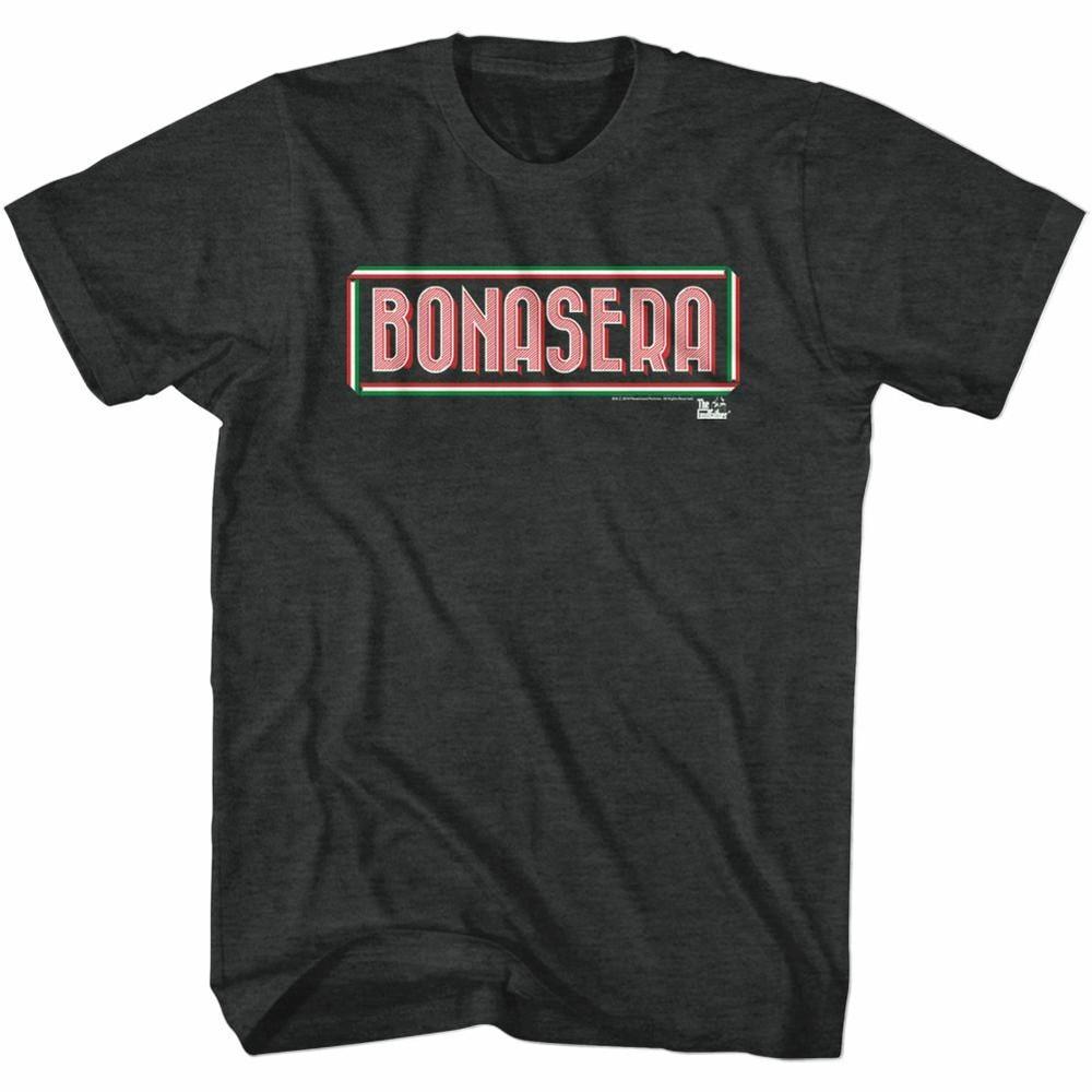 

Godfather Bonasera Black Heather Adult T-Shirt 2XL