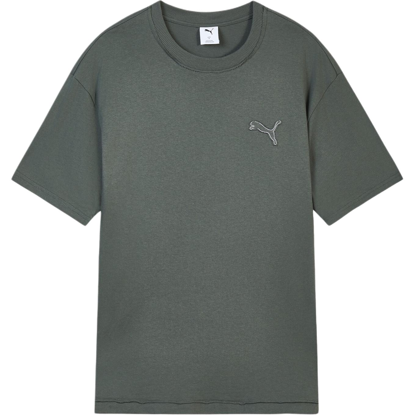 Puma Essentials Prime Distressed Loose Fit Retro Pullover Short Sleeve T-Shirt Men Tops 638468-81 S
