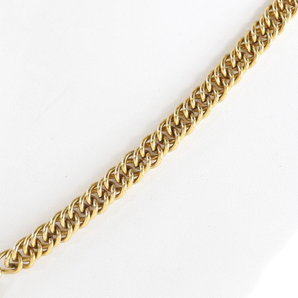 Chanel Necklace 31 RUE CAMBON Coin Plated Gold 108.4g Women Used