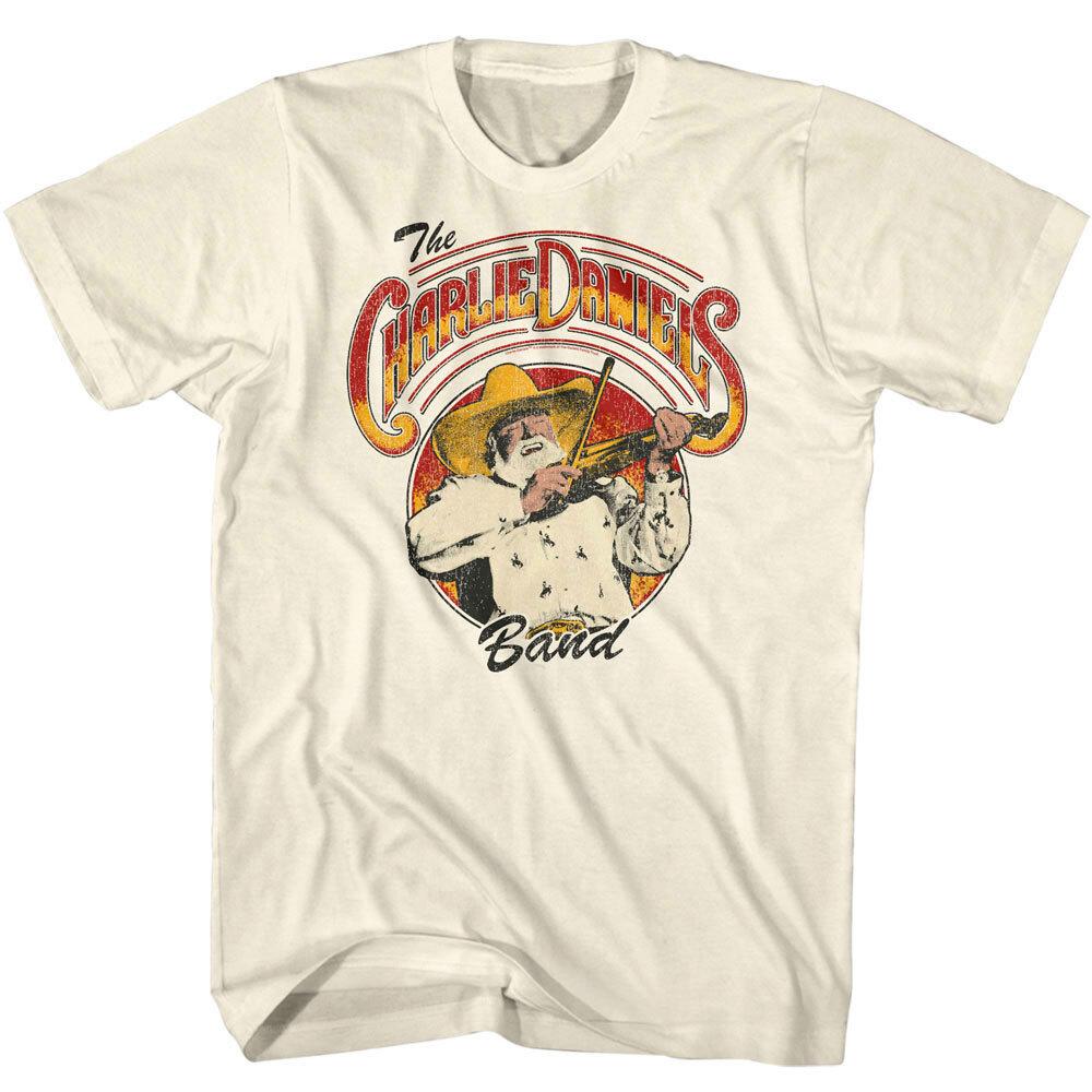 Charlie Daniels Band Happy Fiddling Men T Shirt XXXL