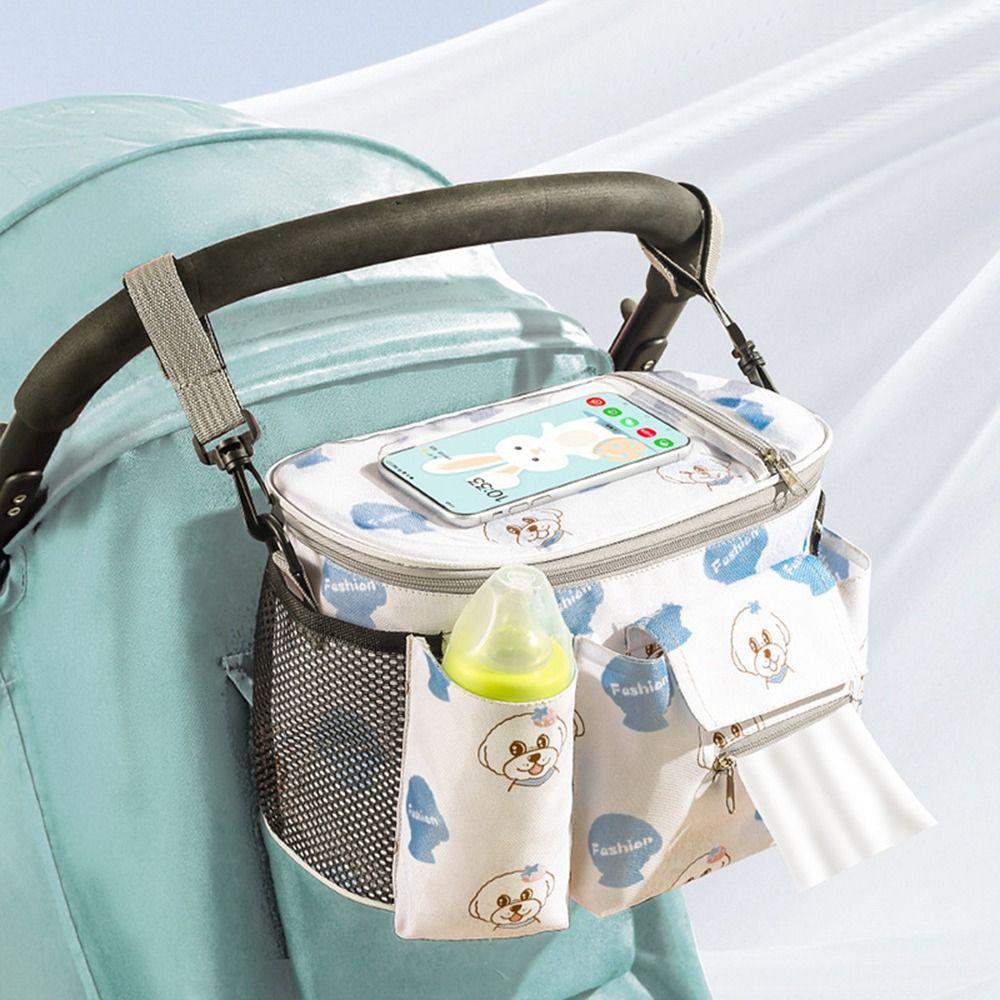 

Multifunction Baby Pram Organizer Oxford Cloth Mommy Bag Stroller Accessories Style 2