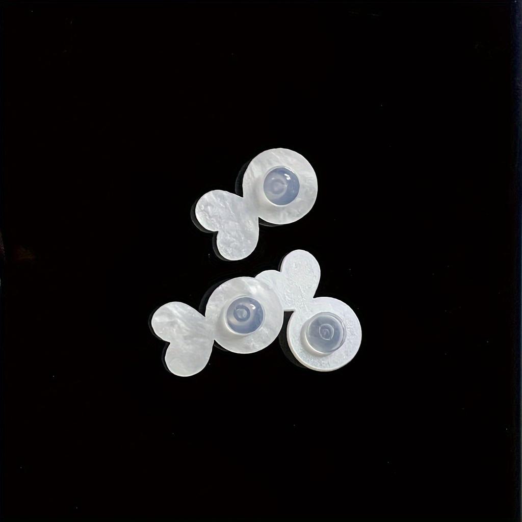 Fermoirs d'oreilles en silicone pour boucles d'oreilles lourdes: Coussinets de soutien invisibles pour lobes d'oreilles résistants à la chute - Rehausseurs de bijoux d'oreilles sûrs pour clous et pendentifs