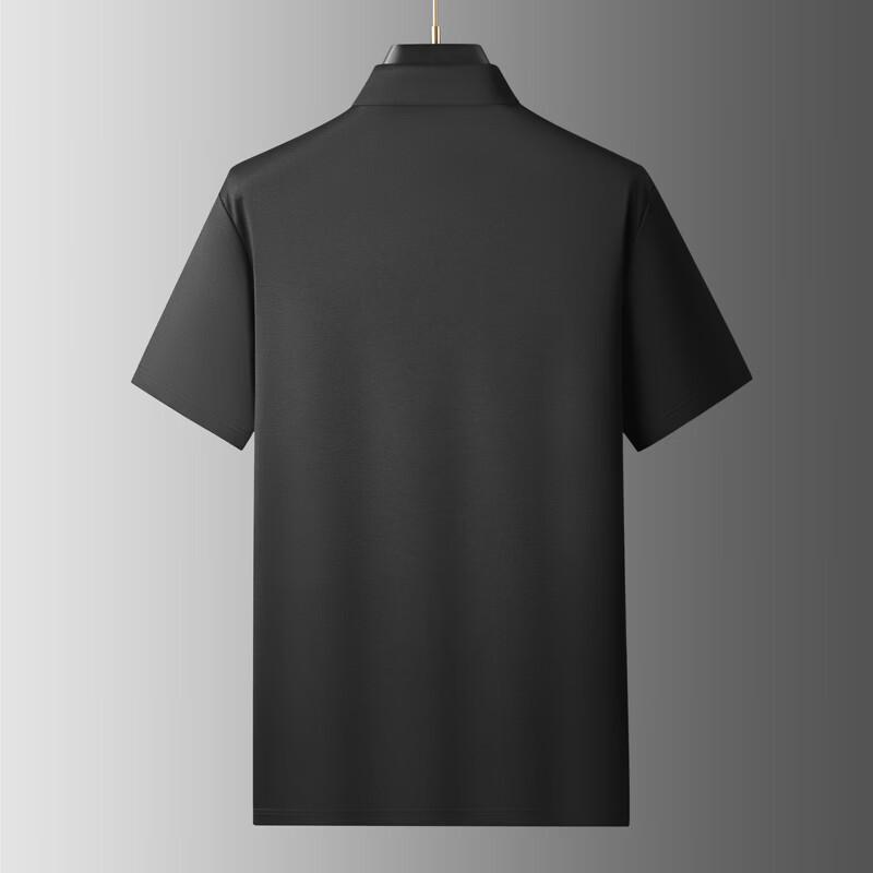 Polo Casual da Uomo Taglie Forti a Maniche Corte Dibinze