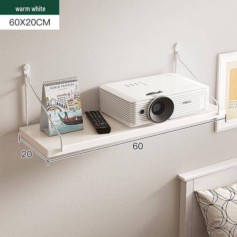 Suport de proiector montat pe perete cu tavă de depozitare