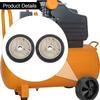 2 Air Compressor Wheels for Replacement and Transportation Needs