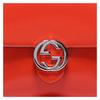 Gucci Short Folding Patent Leather Wallet with Double G Buckle Women's Orange #ClassicRecommendation#