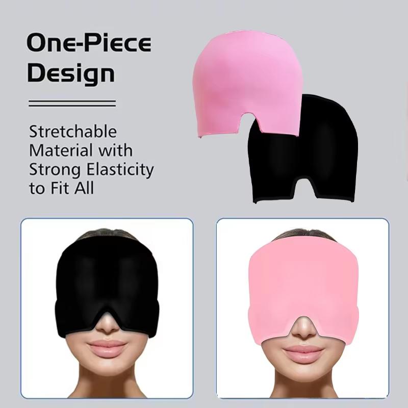 Relief Headgear Migraine Relief Cap Gel Ice Cap Cold Compress Therapy Cap Ice Head Wrap Pack Eye Mask For Pressure Relieve Pain