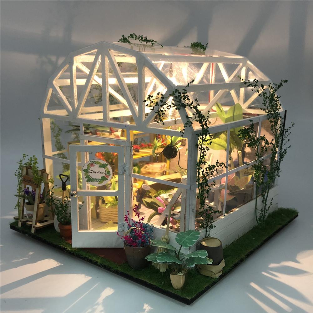 Romantic Flower House DIY Handmade Art House