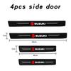 Accesorio de Coche Pegatina Protectora de Fibra de Carbono para Parachoques de Maletero de Coche para Suzuki Samurai S-Cross SX4 Swift XL-7 Liana Spresso Celerio
