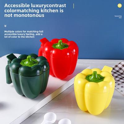 Home Kitchen Salt Cumin Seasoning Chilli Shape Seasoning Box