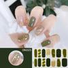 Floristic Gel Nail Stickers Semi Cured Gel Nail Polish Strips  DIY NAil Art Making