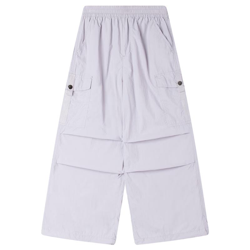 Mucmukn Girls  Lightweight Quick-Dry Taro Purple Cargo Pants 130