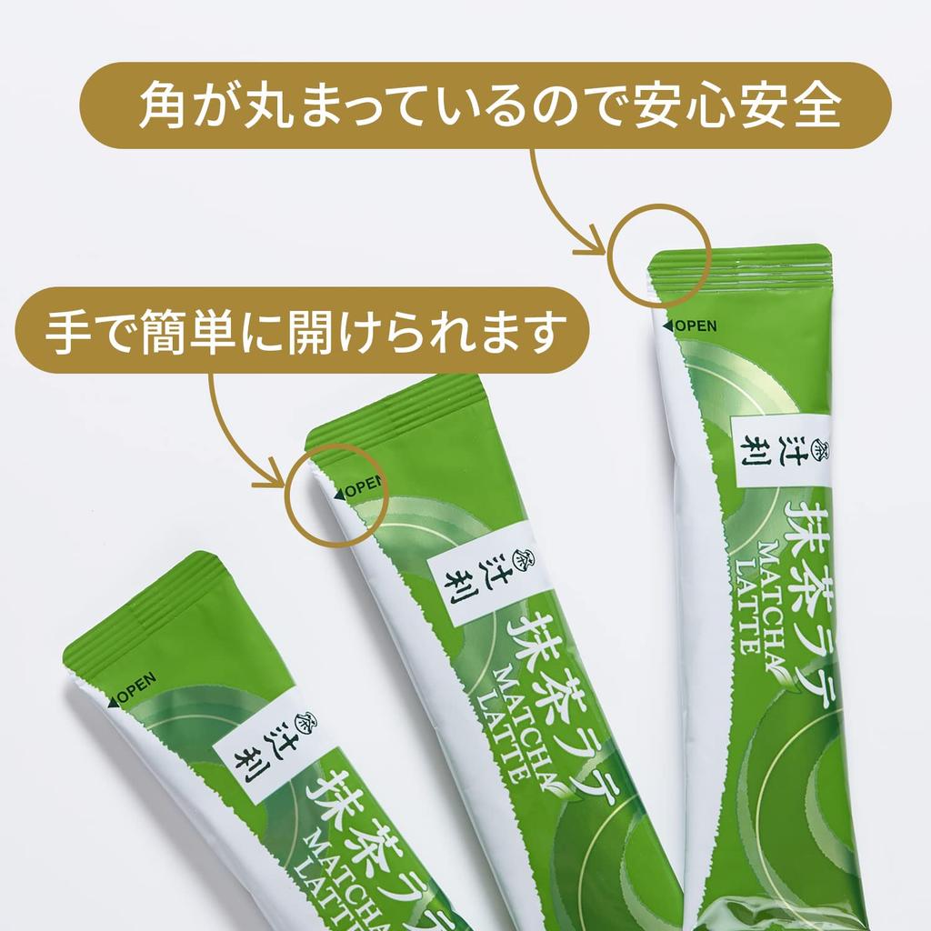 Tsujiri Matcha Latte 130g (10P) X 4