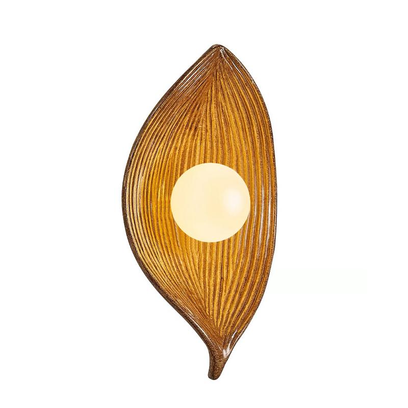 LED Szklany Kinkiet Kreatywna Dekoracja Salon Jadalnia 110V Gabinet Korytarz Nowoczesny Bar Żywica Wezgłowie Sypialnia Kinkiet