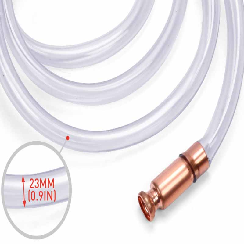 Auto Refueling Siphon Type Copper Pump Tubing PVC Automatic Pumping Pump Siphon Joint Pump Auto Parts