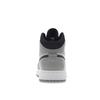 Air Jordan 1 Mid GS Light Smoke Grey Kids Sneakers White Anthracite 554725-078