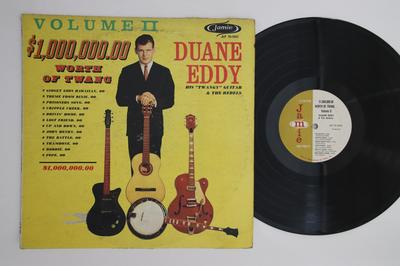 LP Record DUANE EDDY & HIS "TWANGY" GUITAR - $1,000,000.00 Worth Of Twang, Vol.  JLP703021 JAMIE 1962 US Rock Used