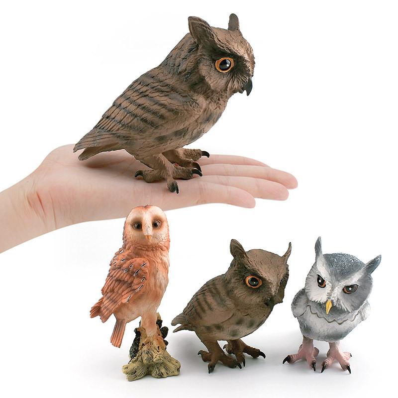 Stunning Static Animal Owl Figurine Collection Ideal For Desk Decoration And Display